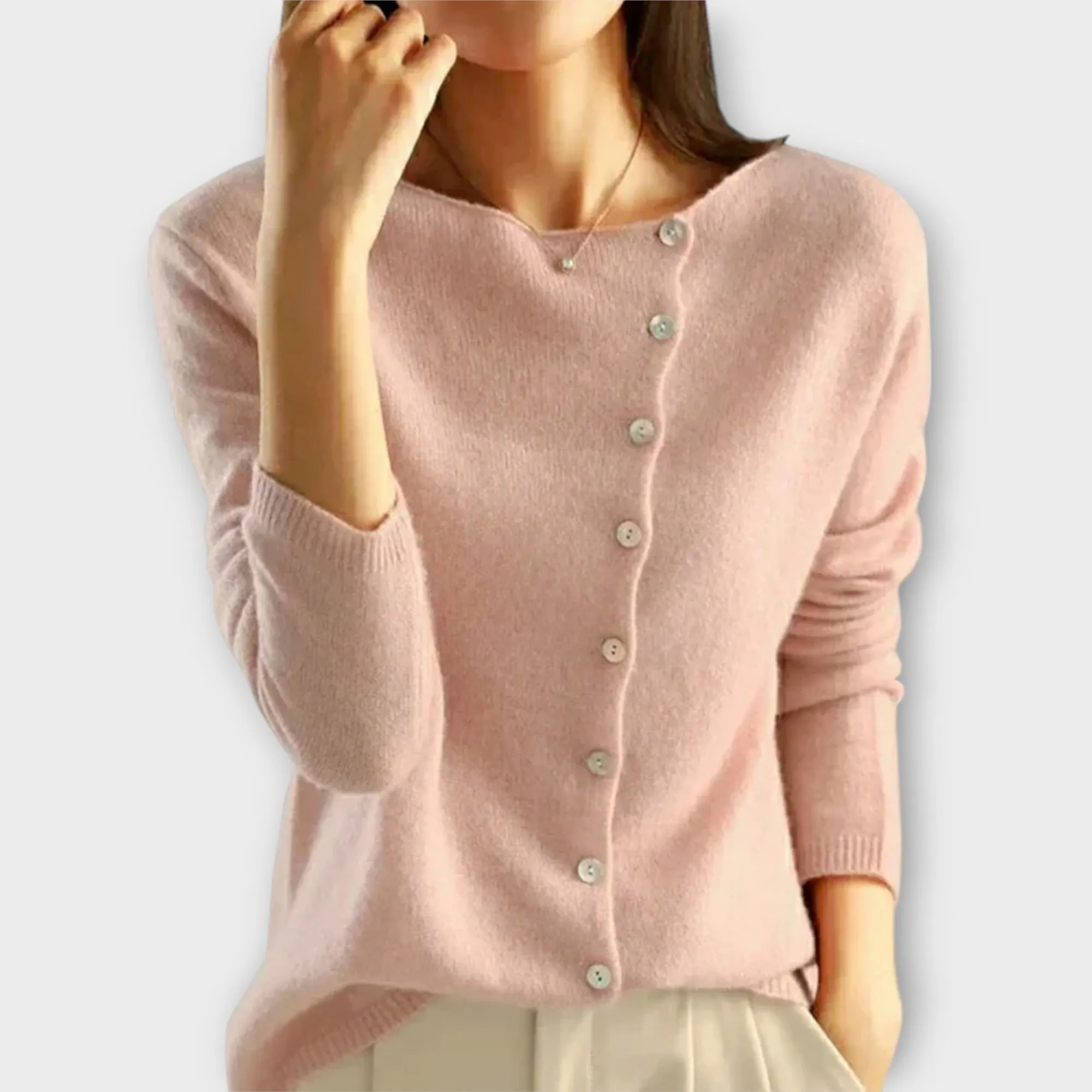 Amira Elegant Wool Cardigan