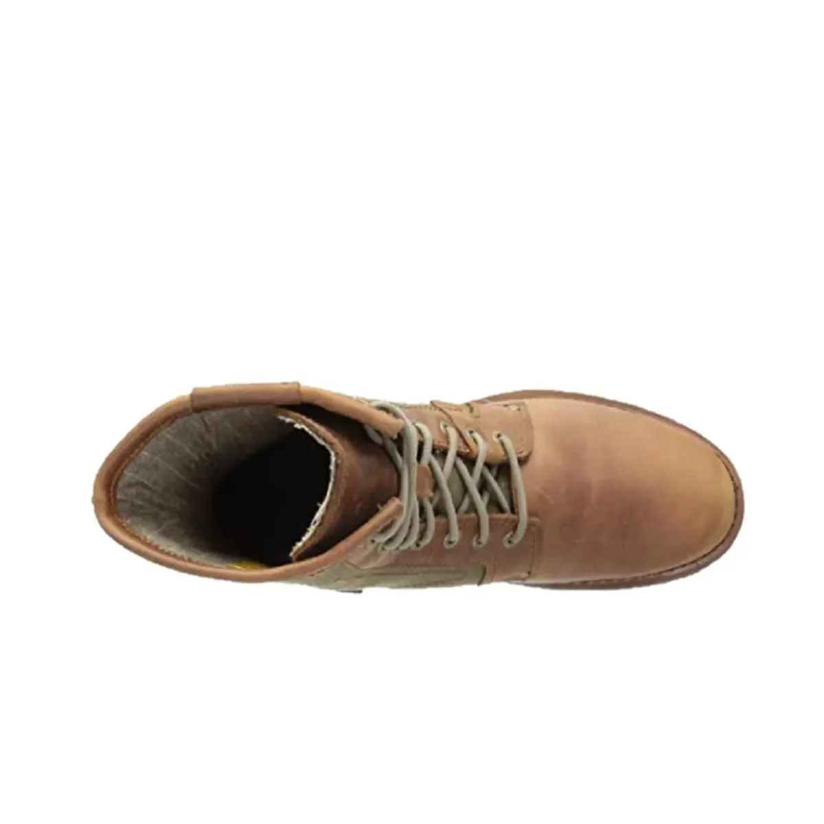 CATERPILLAR Brown/Olive Leather Casual Boots