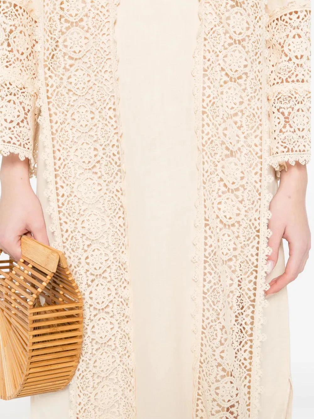 Delane Maxi Dress in Soft White