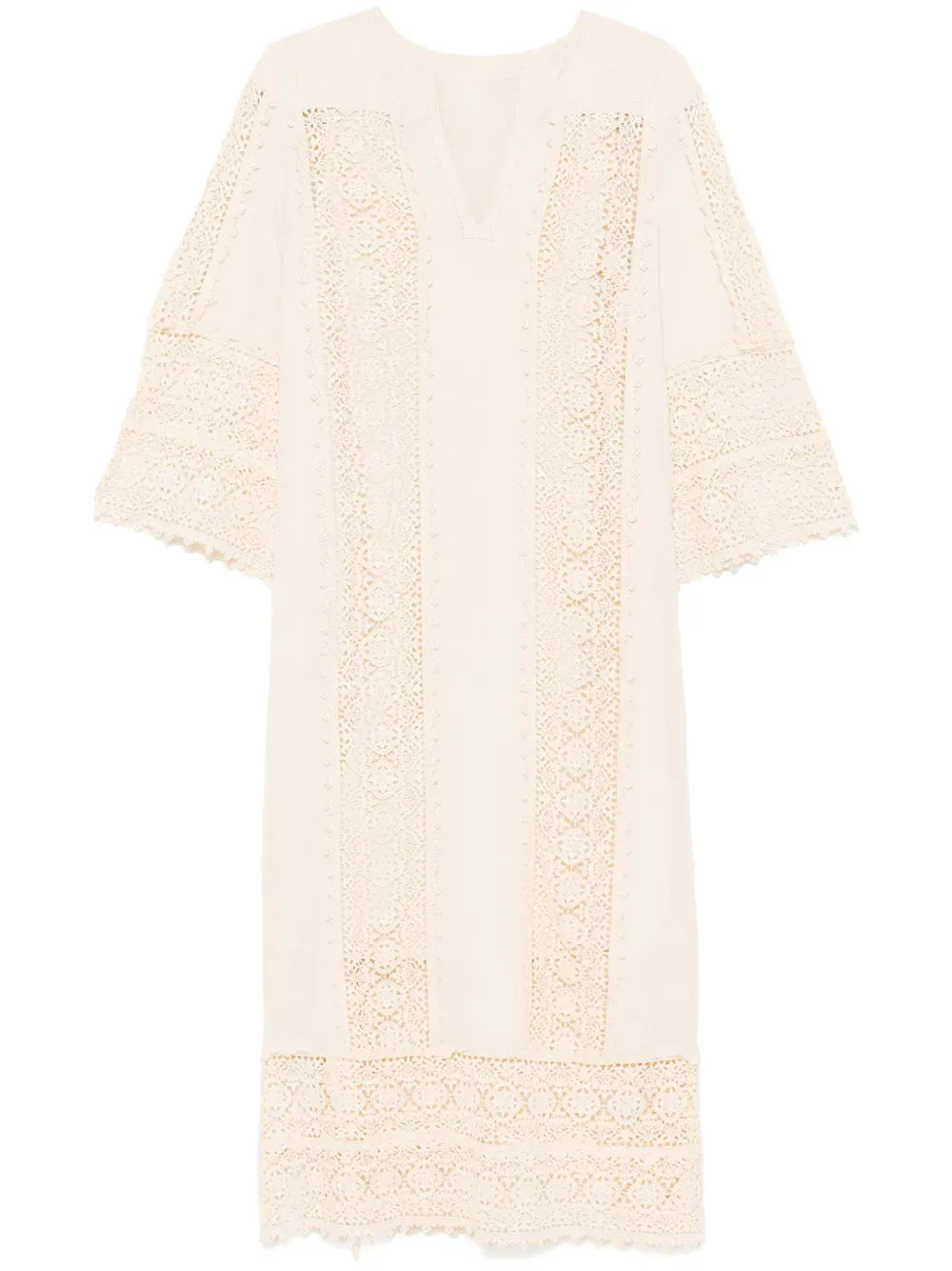 Delane Maxi Dress in Soft White