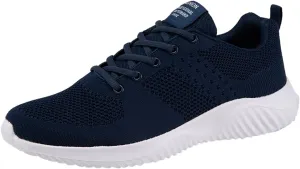Men Slip on Walking Shoes Comfortable Memory Foam Breathable Fashion Sneakers Non Slip Arch Support Vacation Training Gym Shoes Wide Width