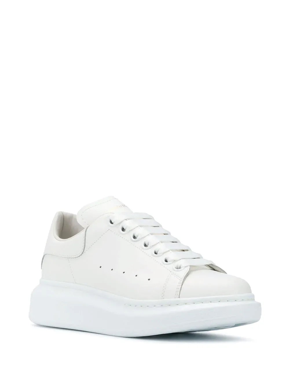 Oversize white sneakers