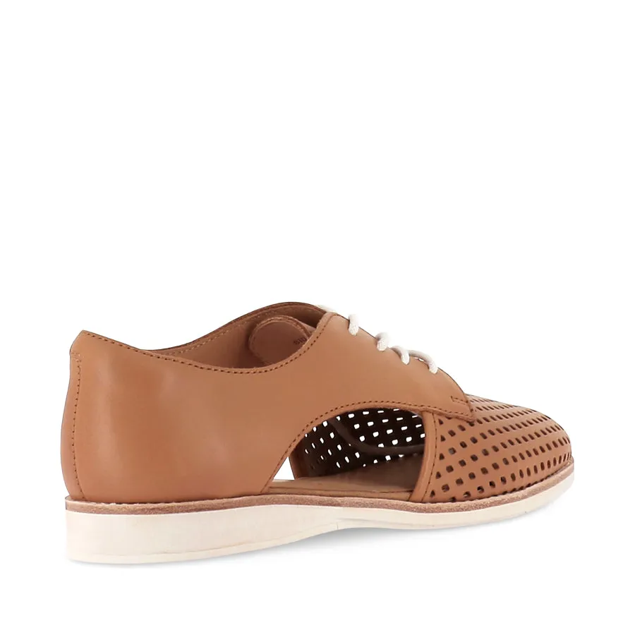 SIDECUT PUNCH - SOFT TAN LEATHER