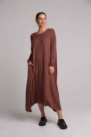 Studio Jersey Dress - Mocha