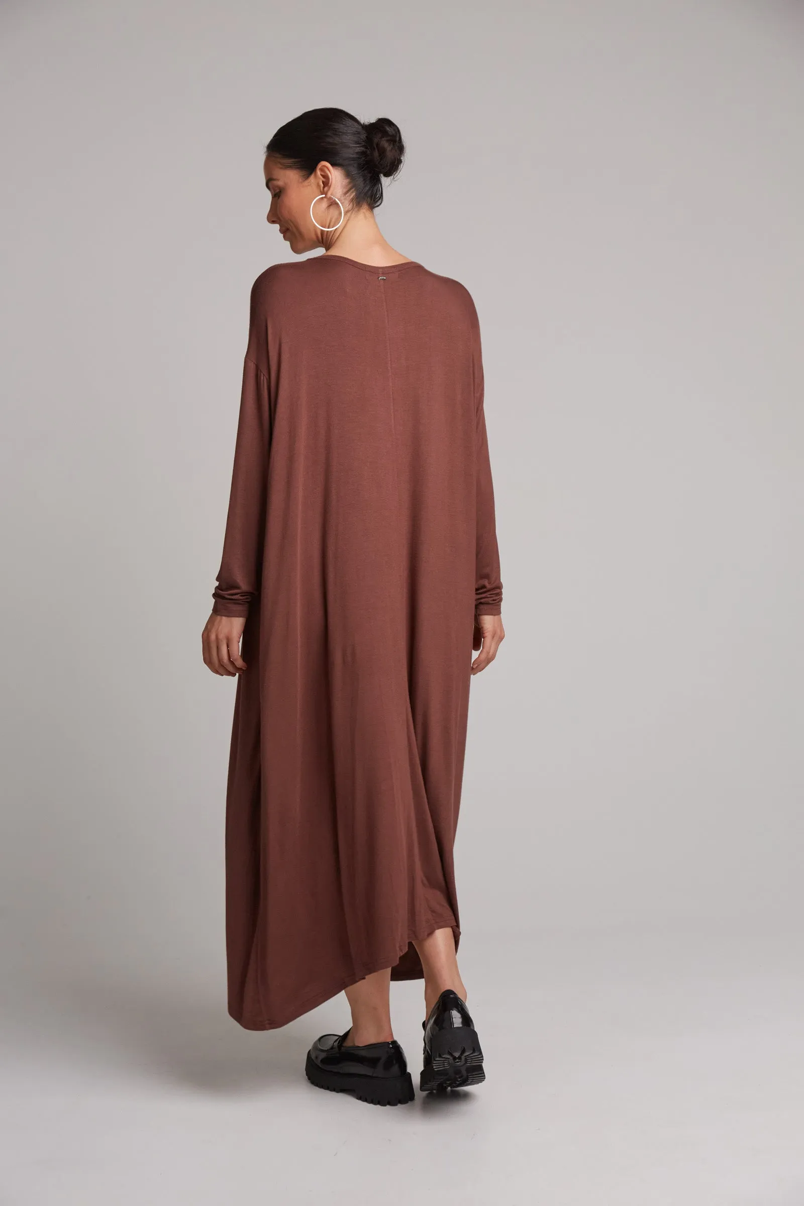 Studio Jersey Dress - Mocha