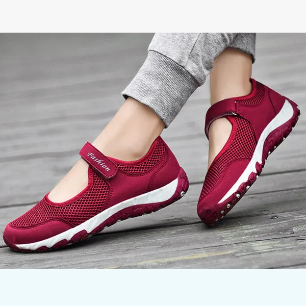 Women's Breathable Soft Sole Walking Sneakers