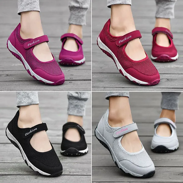 Women's Breathable Soft Sole Walking Sneakers