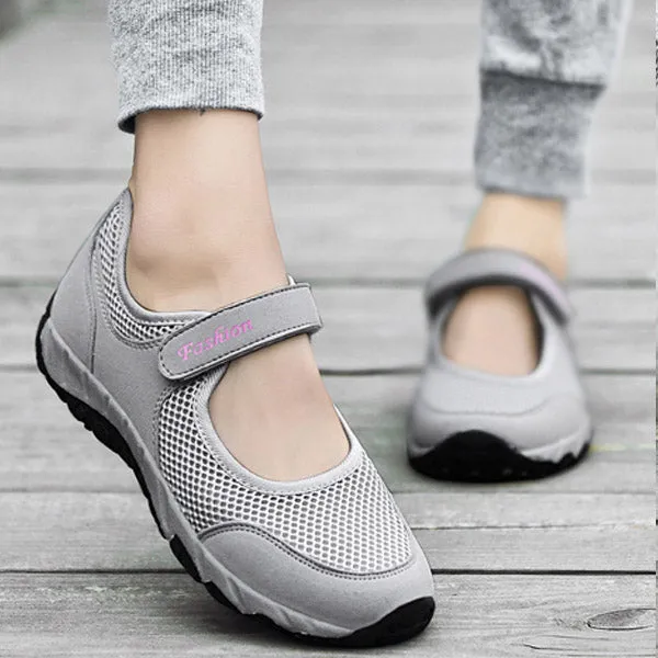 Women's Breathable Soft Sole Walking Sneakers
