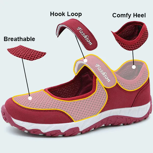 Women's Breathable Soft Sole Walking Sneakers