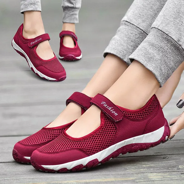 Women's Breathable Soft Sole Walking Sneakers