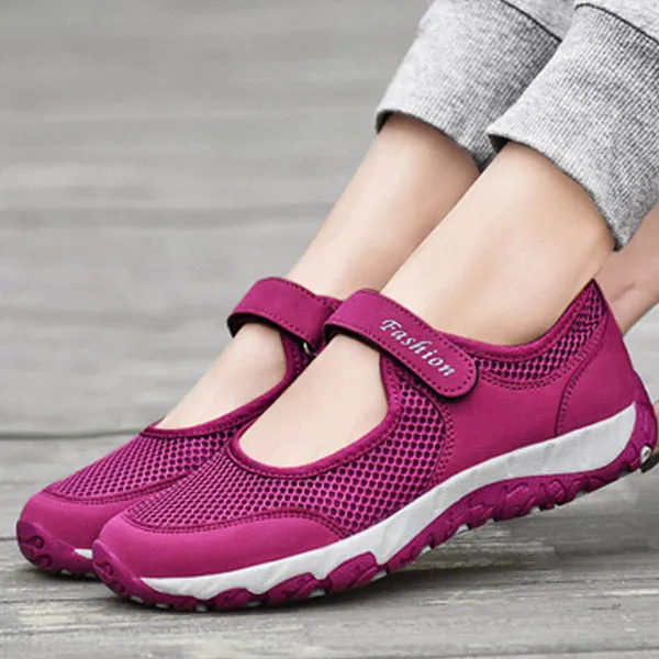 Women's Breathable Soft Sole Walking Sneakers